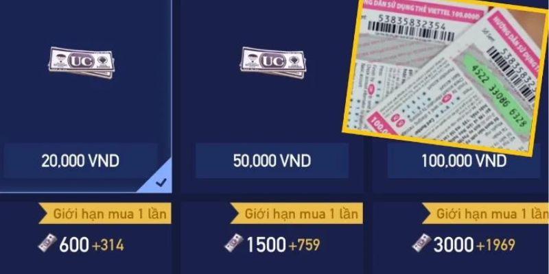 Nạp PUBG Mobile bằng thẻ cào: Hướng dẫn nhanh và đơn giản 3 Các bước đơn giản để đổi thẻ cào thành tiền mặt